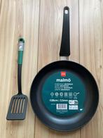Koekenpan malmö HEMA met antiaanbaklaag 28 cm, met spatel, Ophalen, Keramische plaat, Koekenpan of Braadpan, Nieuw
