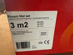 3x Rosani Mat set elektrische vloerverwarming 3m² nieuw, Minder dan 30 cm, Overige typen, Nieuw, Minder dan 60 cm