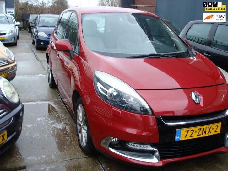 Renault Scénic 1.2 TCe Privilege leer navi airco nap apk, Auto's, Renault, Te koop, Scénic, ABS, Achteruitrijcamera, Airbags, Airconditioning
