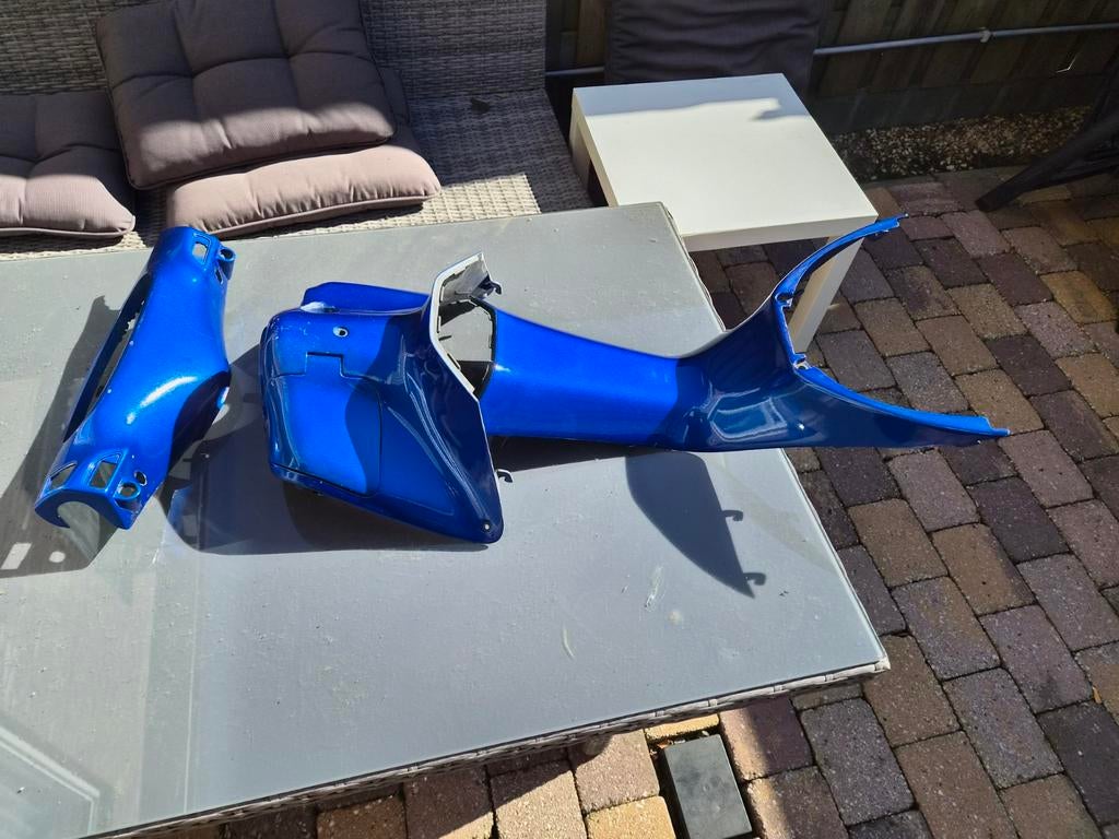 Gilera Runner kappen set blauw, Ophalen, Gebruikt, Kap, Overige merken