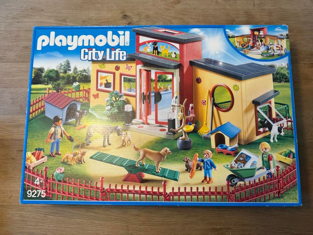 Playmobil City Life 9275 Dierenpension, Ophalen of Verzenden, Gebruikt, Complete set