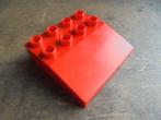 Lego Duplo Roof Sloped 33 4x4 Awning Overhang (zie foto's) 4, Ophalen of Verzenden, Gebruikt, Losse stenen, Duplo