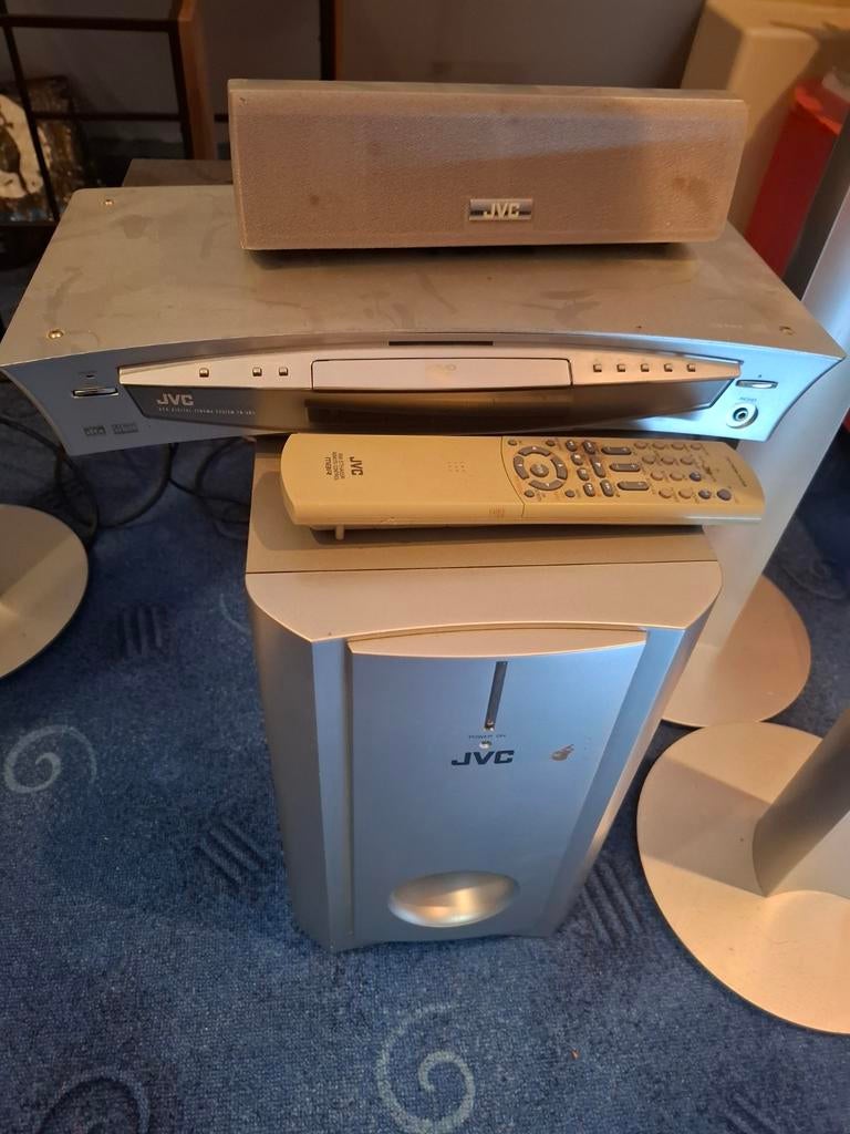 Jvc home cinema set, Audio, Tv en Foto, Home Cinema-sets, Gebruikt, JVC, 70 watt of meer, Ophalen of Verzenden