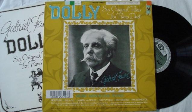 Gabriel Fauré - Dolly - Music Minus One Piano, Ophalen of Verzenden, Gebruikt, 12 inch