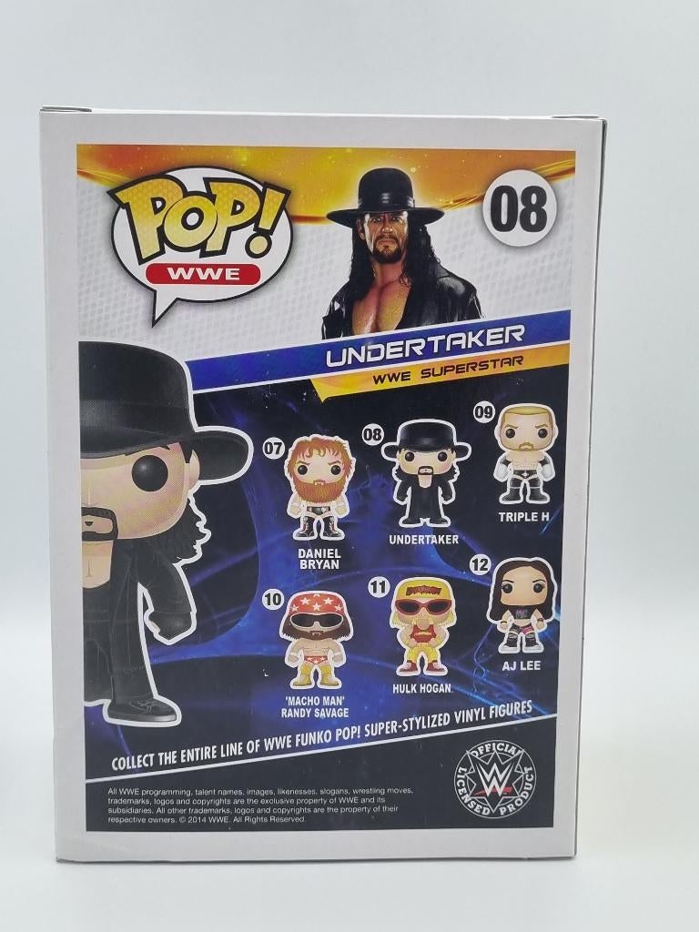 WWE Undertaker #08 - Funko POP!, Funko, LLC 1202 Shuksan Way Everett, WA 98203 United States, Ophalen of Verzenden, Zo goed als nieuw