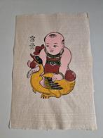 Map met 20 handgemaakte kunstbladen Vietnam, Ophalen of Verzenden