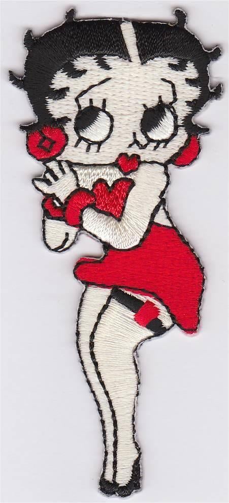 Betty Boop stoffen opstrijk patch embleem #3, Ophalen of Verzenden, Nieuw, Shirt