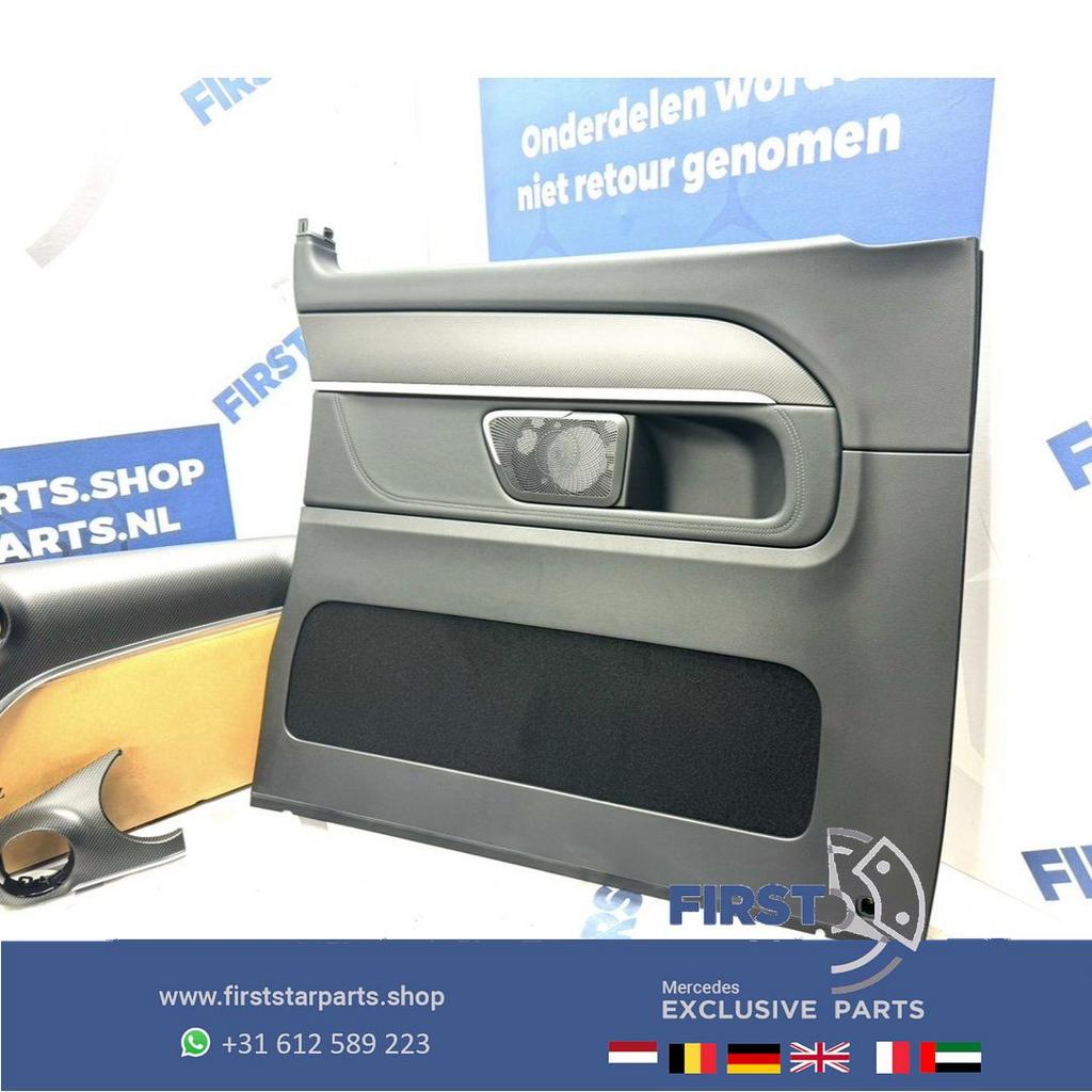 W447 V KLASSE CARBON DEURPANEEL LINKS INTERIEUR LINKER PORTI, Gebruikt, -, Ophalen of Verzenden, -