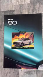 Saab 90 accesoires folder 1986 nederlands, Ophalen of Verzenden, Zo goed als nieuw, Overige merken