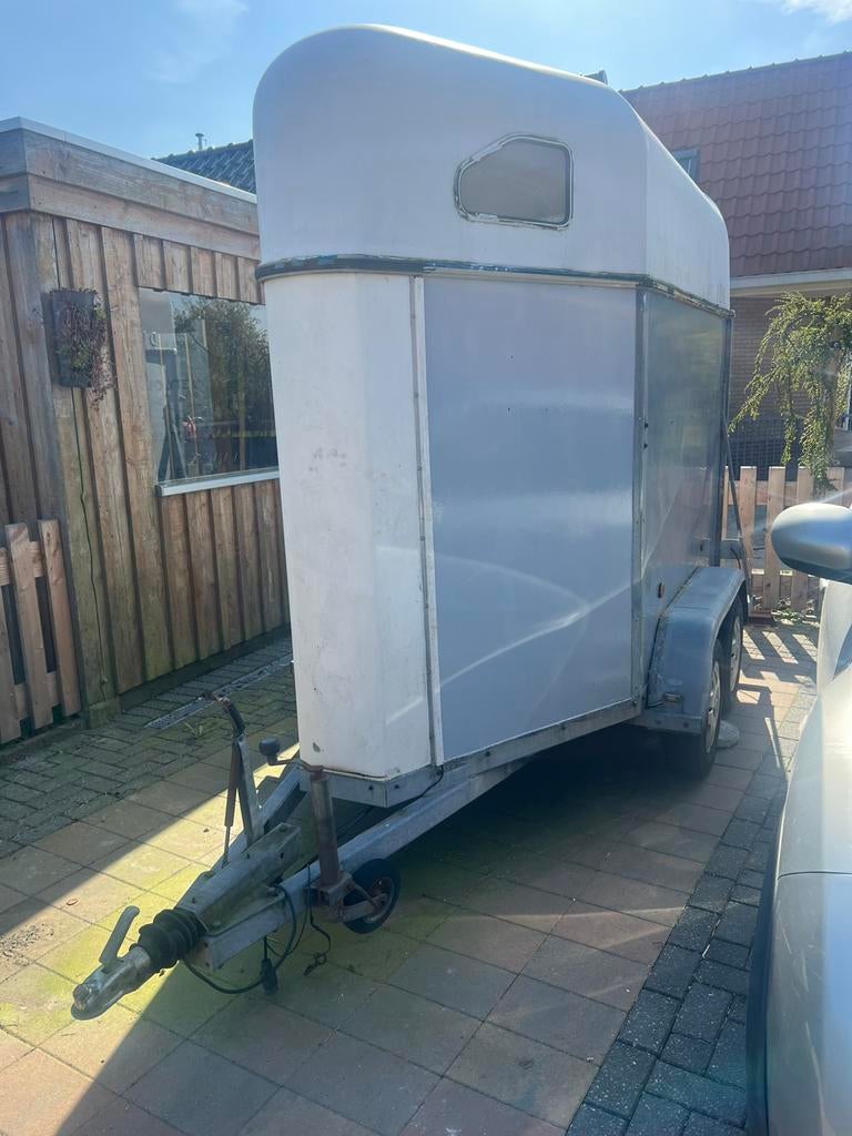 1,5 paards trailer, Dieren en Toebehoren, Ophalen of Verzenden, Zo goed als nieuw