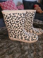 Zgan; 2 x regenlaarzen Luipaard mt35, Ophalen of Verzenden, Zo goed als nieuw, Meisje, Laarzen