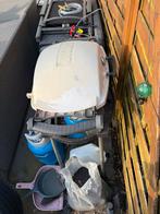 Gebruikte Weber Q2000 gasbarbecue met gasfles, Tuin en Terras, Ophalen, Gebruikt