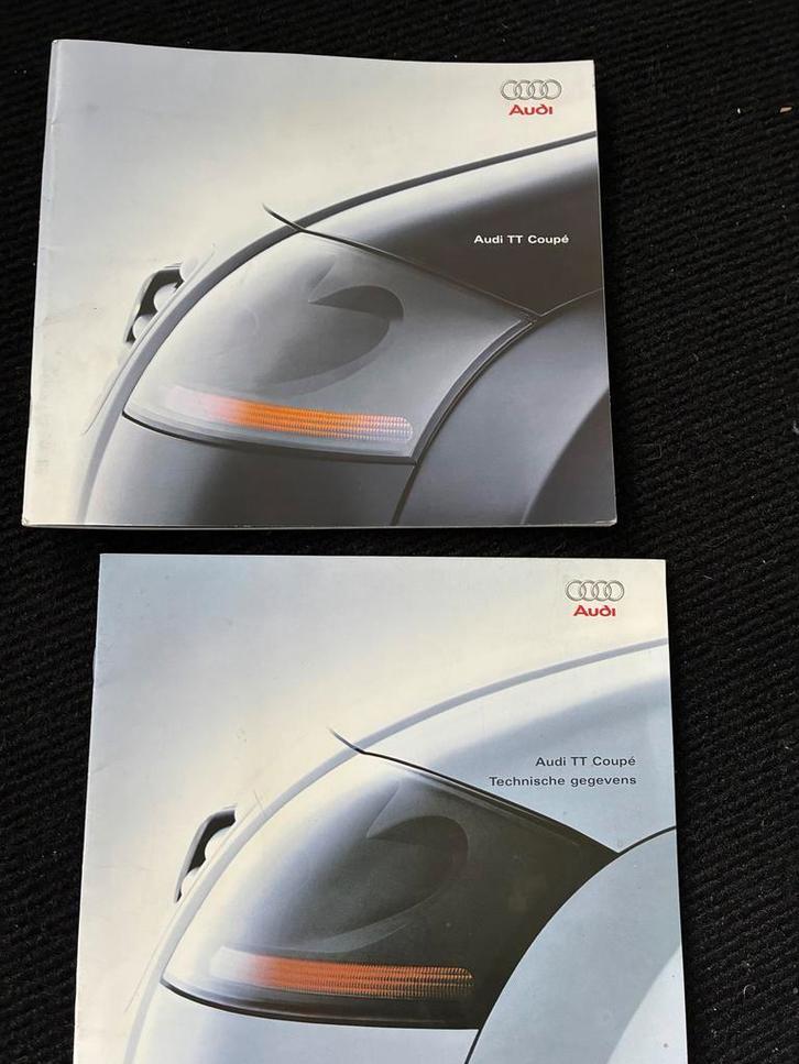 Audi TT verkoopbrochure uit 1999, Boeken, Auto's | Boeken, Ophalen of Verzenden, Gelezen, Audi