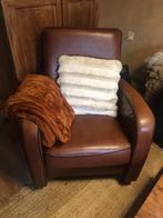 Leren stoel, Ophalen of Verzenden, Zo goed als nieuw, 50 tot 75 cm