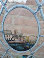 Glas in lood, Ophalen, Gevelraam of Ruit, Gebruikt, Minder dan 80 cm