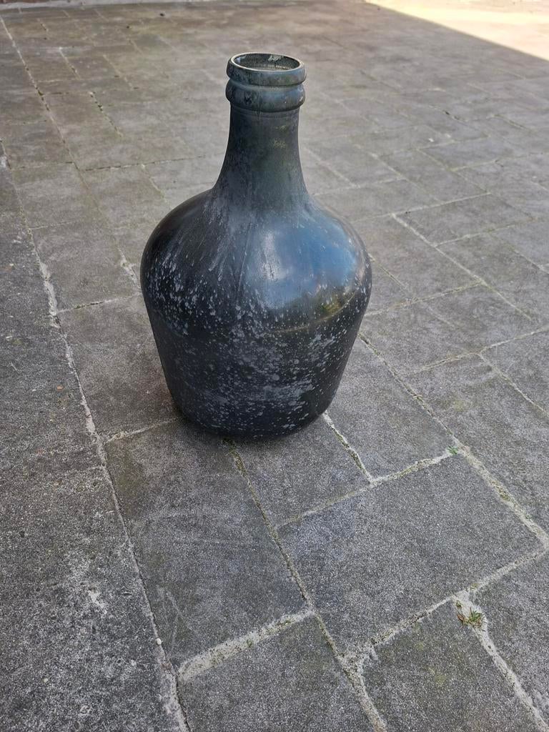 Grote glazen vaas, Ophalen of Verzenden, Zo goed als nieuw