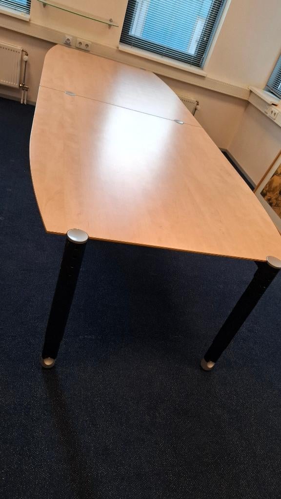 tafel vergadertafel Gispen, Ophalen, Gebruikt, 100 tot 150 cm, 200 cm of meer