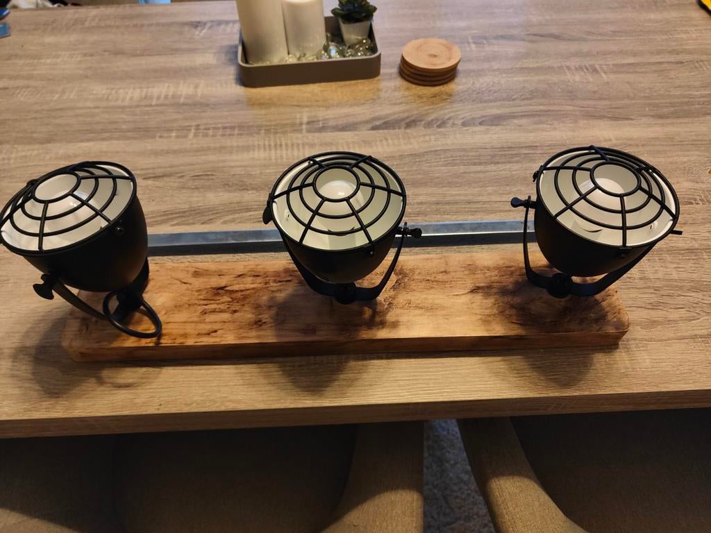 Industriële verstelbare plafondlamp "Brilliant 49078", Ophalen of Verzenden, Zo goed als nieuw, Overige materialen, Minder dan 25 cm