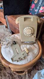 PTT hangtelefoon W65 gebruikt maar in goede staat, Ophalen of Verzenden, Gebruikt, Met draaischijf