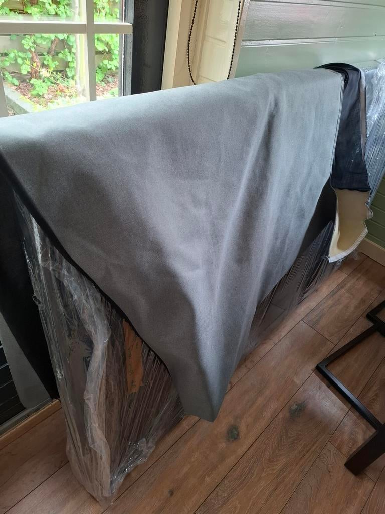 Bed Hoofdboard met hoesje, Huis en Inrichting, Slaapkamer | Bedden, Ophalen, Gebruikt, Tweepersoons, 160 cm