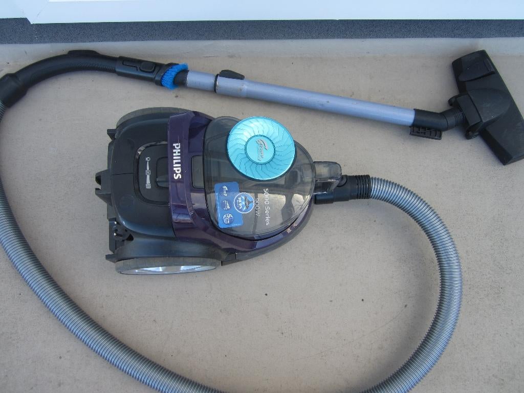 Stofzuiger PHILIPS FC9551-09 Power Cyclone 7 - 5000 Series, Gebruikt, Stofzuiger, Ophalen of Verzenden, 1600 tot 2000 watt