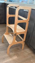 Houten leertoren Step'n Sit Natural/Silver van Ette Tete., Ophalen, Gebruikt, Overige typen