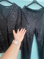 Pailletten pak maat XL, Ophalen of Verzenden, Zo goed als nieuw, Zwart, Overige typen