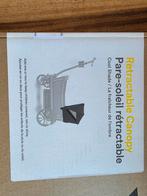 Uitschuifbare luifel voor kinderwagen, Ophalen