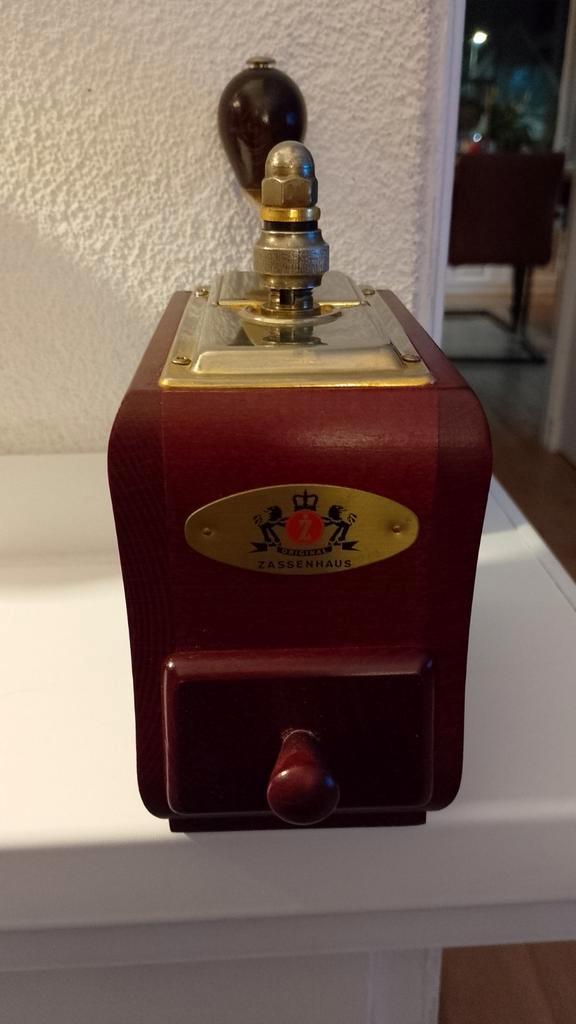 Zassenhaus Koffiemolen - Klassiek Houten Design, Huis en Inrichting, Keuken | Keukenbenodigdheden, Zo goed als nieuw, Ophalen of Verzenden