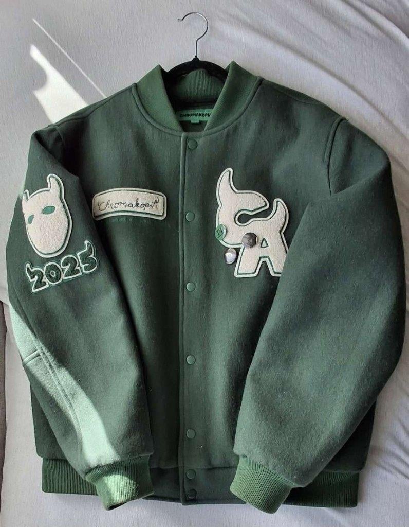 Chromakopia Varsity jacket, Kleding | Heren, Ophalen of Verzenden, Nieuw, Maat 52/54 (L), Zwart