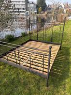 Ikea bed Noresund, Ophalen, Gebruikt, Zwart, Twijfelaar