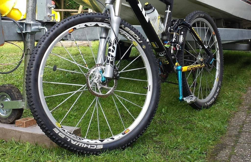 Mooie en nette Crossmax SL 26 inch mtb wielset, Fietsen en Brommers, Fietsonderdelen, Wiel, Gebruikt, Ophalen of Verzenden, Aluminium