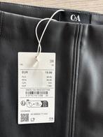 C&A Zwart Kunstleren Rokje - Maat 38, Maat 38/40 (M), Zwart, Nieuw, Ophalen of Verzenden
