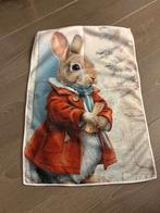 Beatrix Potter Flopsy Bunnies Keuken/Gastenhanddoek, Huis en Inrichting, Ophalen of Verzenden, Nieuw, Rood, Theedoek of Handdoek