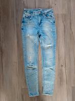 Stradivarius skinny jeans lichtblauw maat 32 (XXS), Blauw, Ophalen of Verzenden, Zo goed als nieuw, W27 (confectie 34) of kleiner
