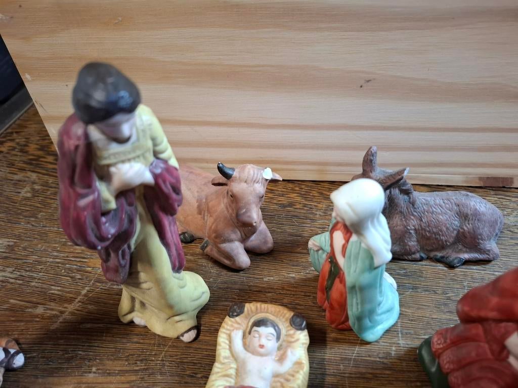 Kerststal beeldjes set, Ophalen, Beeld(je)