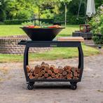 Plancha BBQ Big Jack 3.0 Blackline met 80cm bakplaat Nieuw, Ophalen of Verzenden, Nieuw, RJRoyal Living, Met accessoires