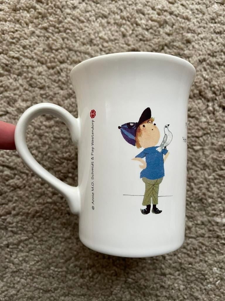 Staffordshire Pluk van de Petteflet Mok., Verzenden, Zo goed als nieuw, Kop(pen) en/of Schotel(s)