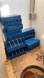 Voorbakken duiven kippen, Dieren en Toebehoren, Ophalen, Gebruikt, Kunststof, Volière