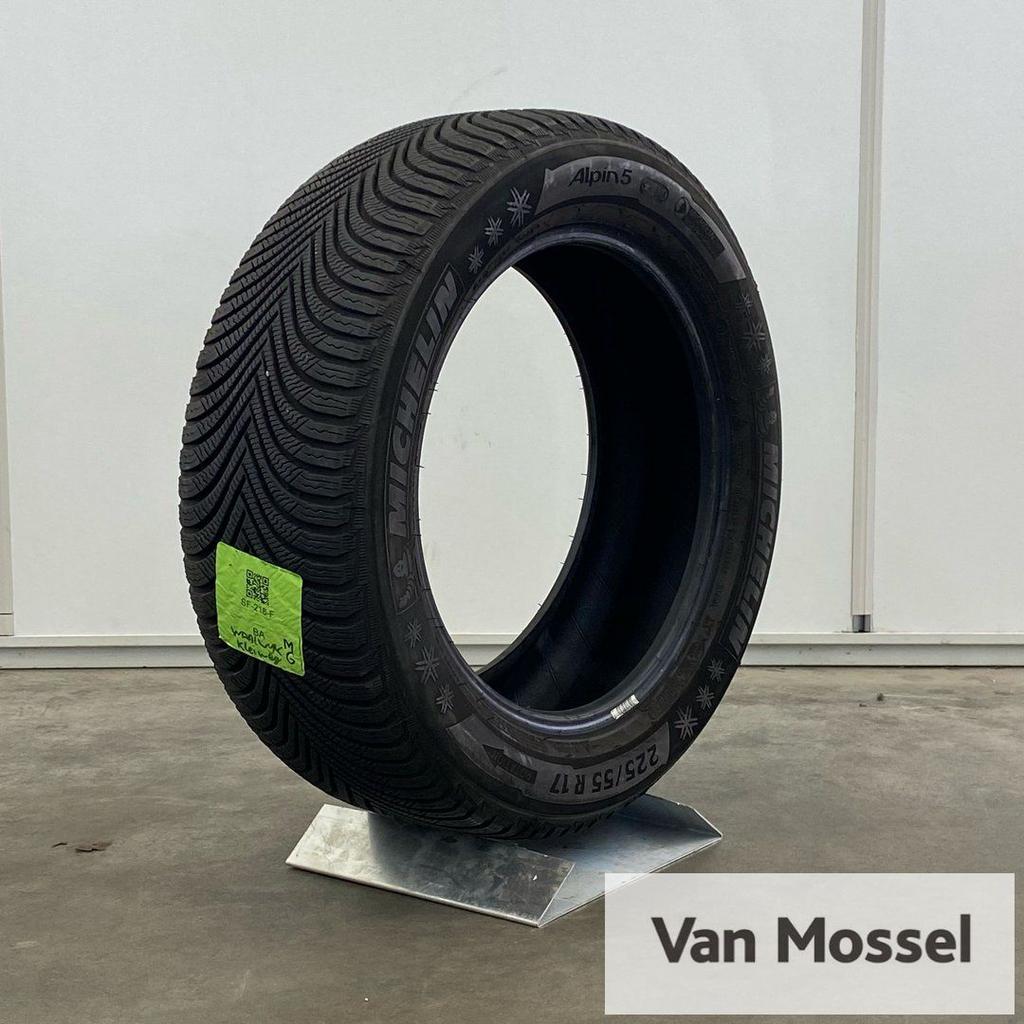 Michelin Alpin 5 225/55/R17 97H, Gebruikt, -, -, 17 inch