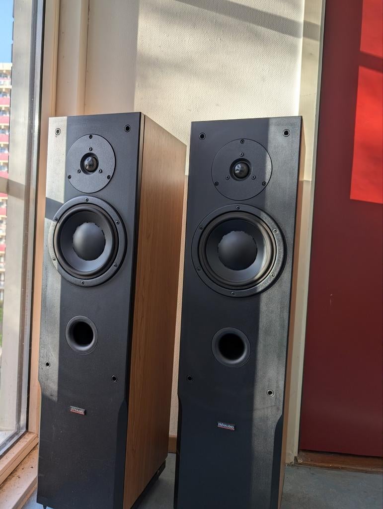 Dynaudio Audience 60 luidsprekers, Ophalen of Verzenden, Front, Rear of Stereo speakers