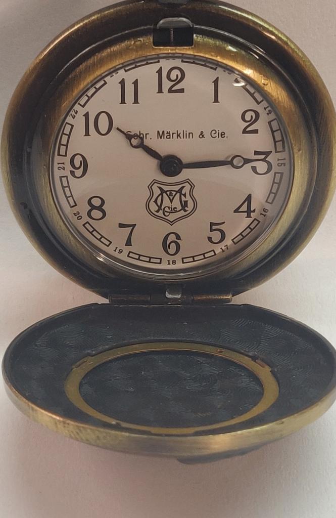 Marklin zakhorloge, Overige merken, Zakhorloge, Staal, Ophalen of Verzenden