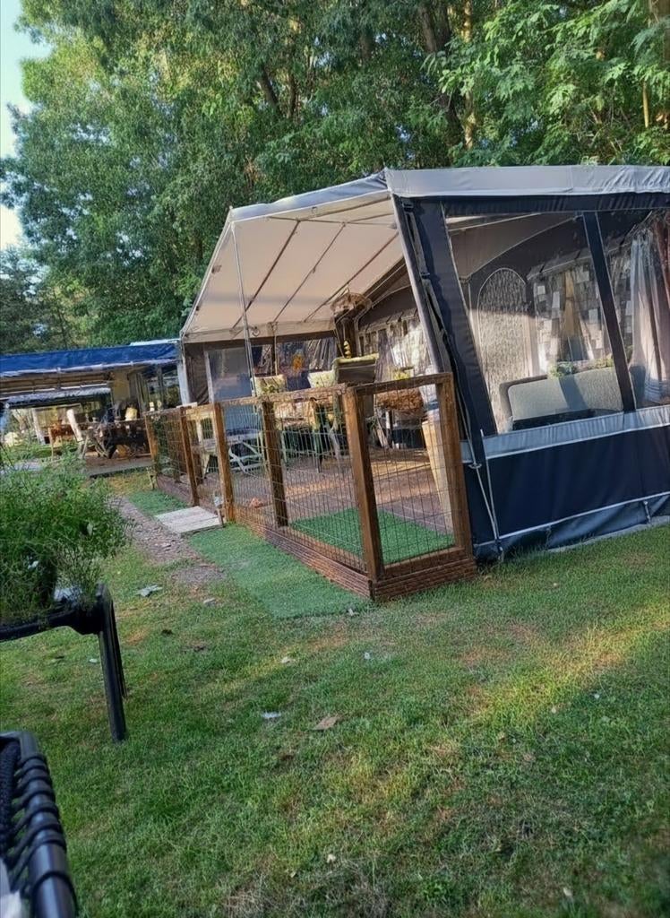 Doréma Locarno Season luifel maat 15 inclusief frame, Ophalen