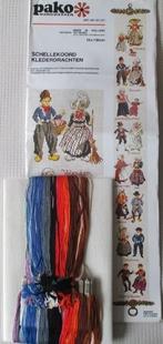 Borduurpakket,Borduren,Pako/Schellekoord Klederdrachten, Verzenden, Zo goed als nieuw, Borduurpakket