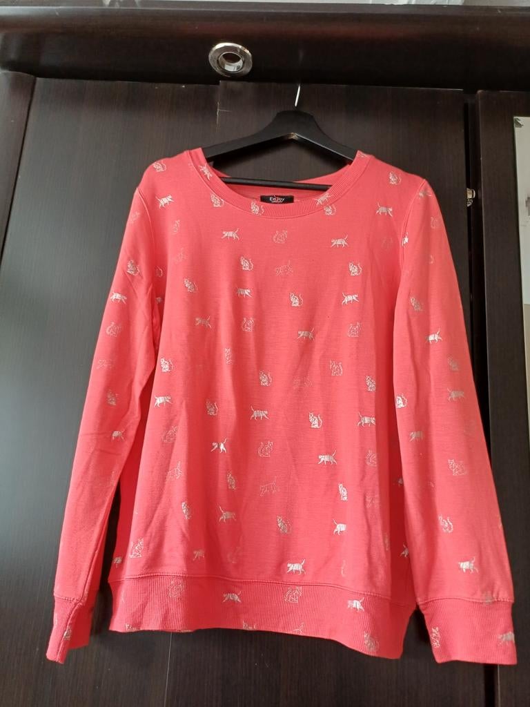 ENJOY SHIRT. ZGAN, Ophalen of Verzenden, Zo goed als nieuw, Maat 38/40 (M), Korte mouw