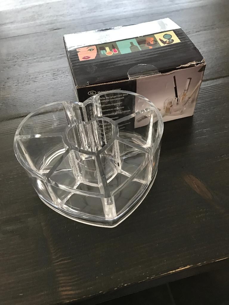 Make up organizer NIEUW hart, Ophalen, Nieuw, Gehele gezicht