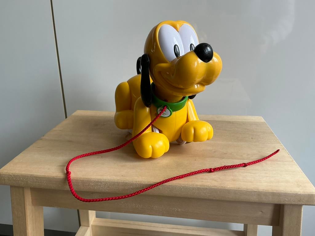 Disney Baby Pluto loopt blaft trekhond stimuleert motoriek, Ophalen of Verzenden, Gebruikt, Overige typen, Met wieltjes