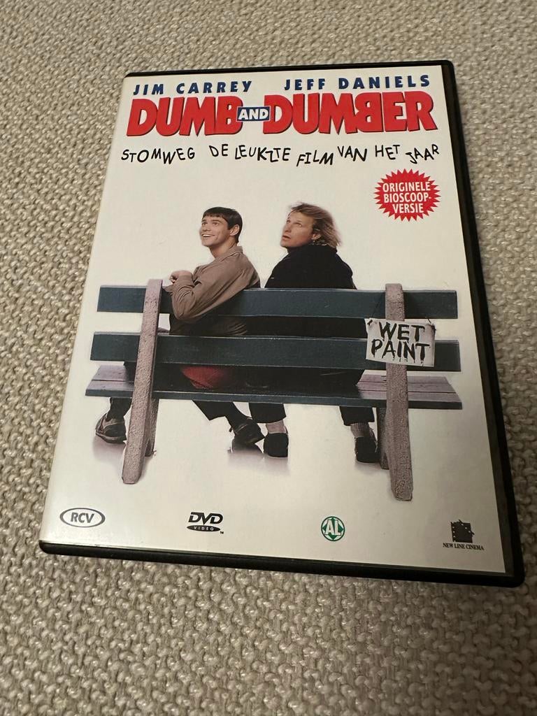 Dumb and Dumber DVD - Hilarische Komedie met Jim Carrey, Vanaf 12 jaar, Ophalen of Verzenden, Gebruikt, Actiekomedie