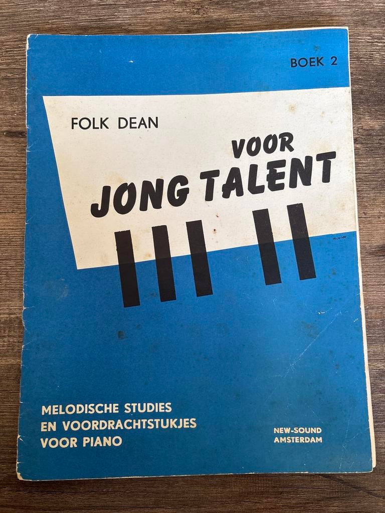 Folk Dean - Voor Jong Talent Boek 2, Gebruikt, Klassiek, Ophalen of Verzenden, Artiest of Componist