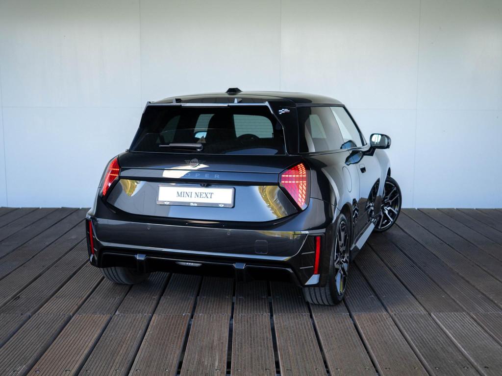 MINI 3-Deurs Cooper E John Cooper Works XL-Pakket + Elektris, Auto's, Mini, Gebruikt, 41 kWh, 4 stoelen, Leder en Stof